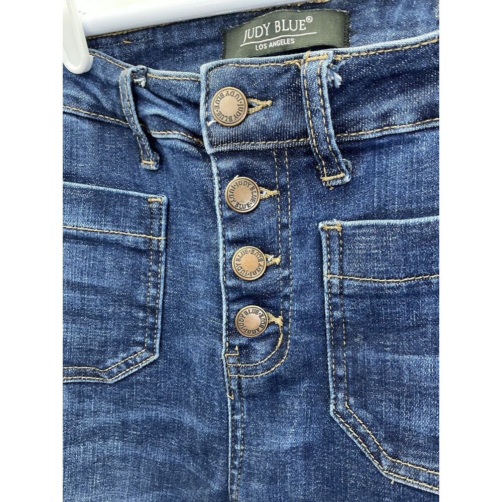 Judy Blue Skinny Jeans High Rise Dark Wash Women’s Size 7/28 - Picture 8 of 10